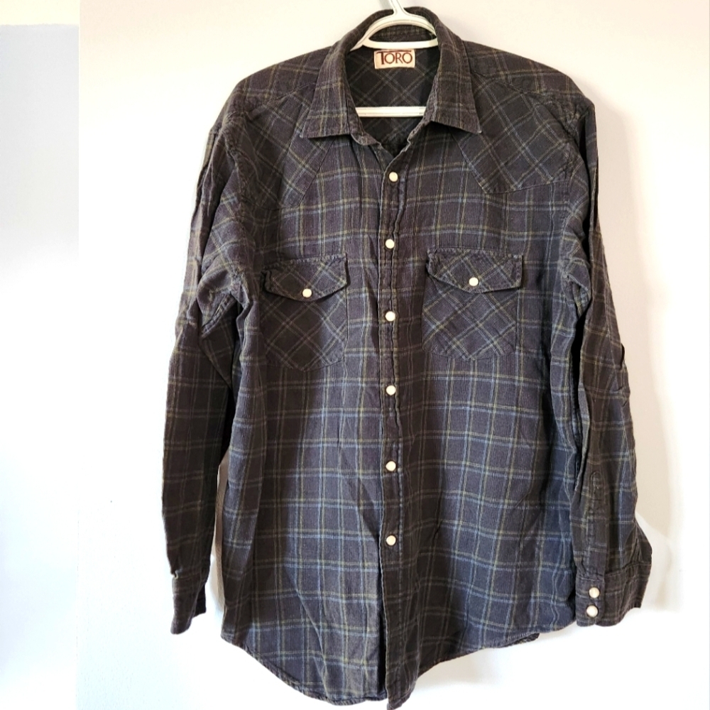 Toro Flannel Button Down Shirt